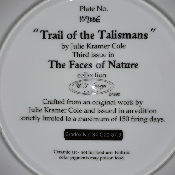 Bradford Exchange  Native American - Picture 3 of 5